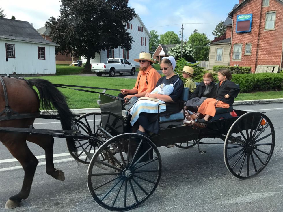 Podstawowy środek transportu Amiszów